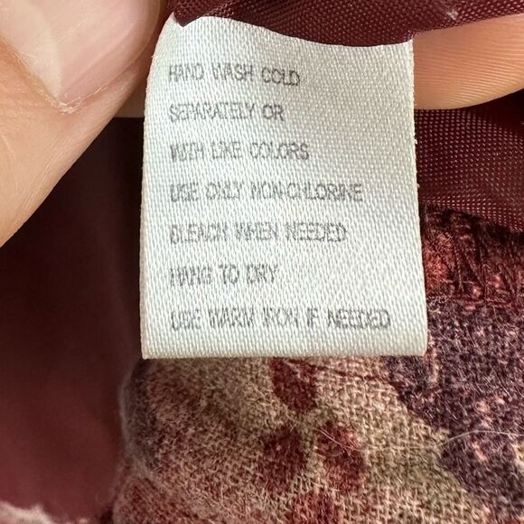 Vintage 80’s Red 100% Silk Reptile Print Windbreaker Jacket Size XL - Picture 10 of 11